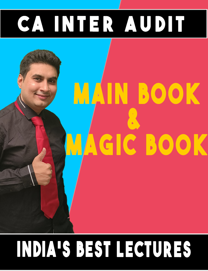 CA Inter Audit Books along with Magic Book